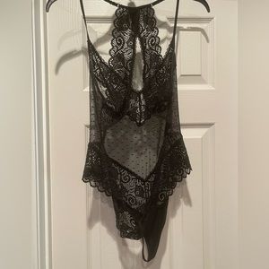 In Bloom by Jonquil Lace Thong Teddy Boudoir